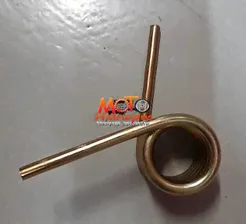 Пружина Буран катков короткая ПРАВАЯ шт. (завод, Россия) (120 град.)