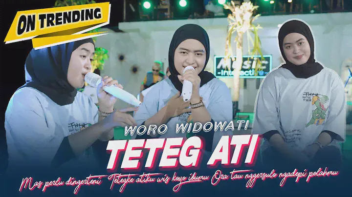 Woro Widowati - Teteg Ati (Official Music Live) Dadi payung naliko udane teko