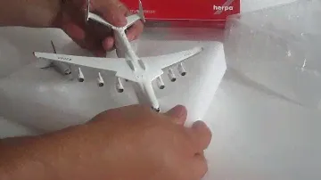 Коллекционная модель самолёта Ан-225 +Энергия _Буран_ в масштабе 1_400