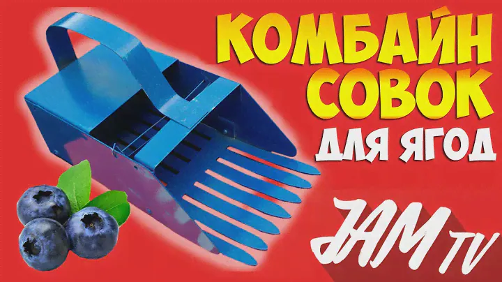 КОМБАЙН ДЛЯ СБОРА ЯГОД ЧЕРНИКИ СОВОК ПЛОДОСЪЕМНИК КУПИТЬ | ОБЗОР JAM TV