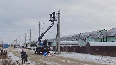 В Приобье модернизируют уличное освещение