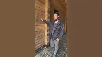Скрытая проводка в деревянном доме #деревянныйдом #проводка