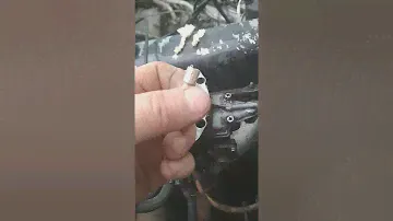 ремонт топливоподводящего штуцера.Часть 1.
