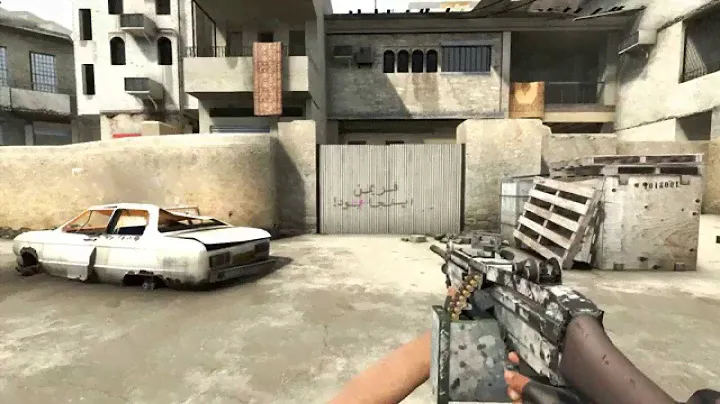 M249 | Blizzard Marbleized (Field-Tested) - Skin Showcase