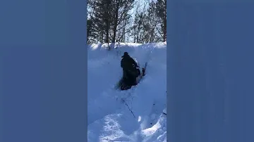 Буран на двух лыжах