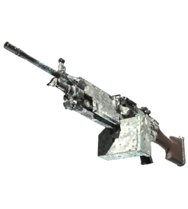 Купить M249 | Мраморный буран (Поношенное) - CS2