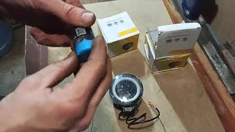 Как установить LED фары, 2 реле и схема.