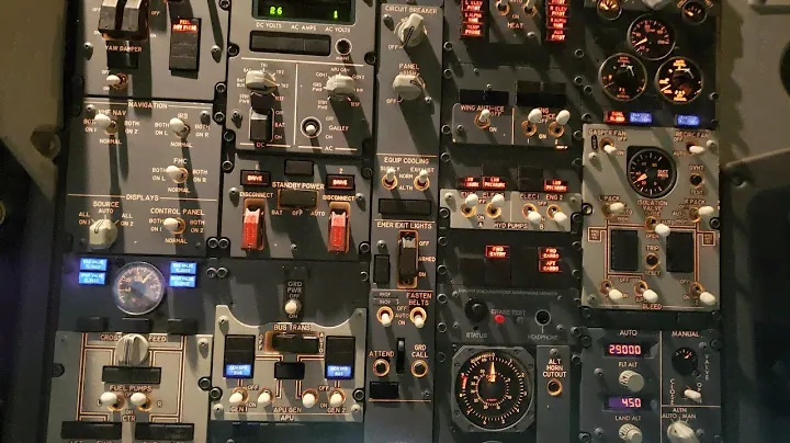Где прячется компас в Боинге 737