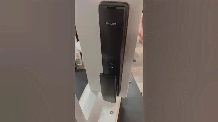 Замок электронный на входную дверь Philips EasyKey Alpha #умныйзамок #philipsalpha