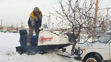 Снегоход Буран. Буран 2018г.  900км