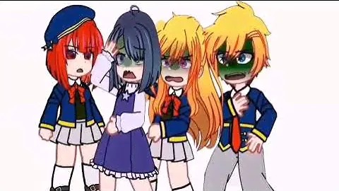 звёздное дитя реакция на шип руби х аква gacha