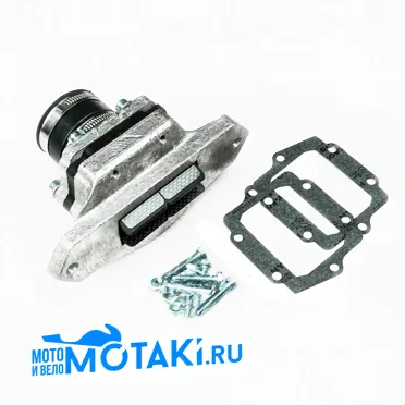 Клапан лепестковый Кавасаки KX125 под тюнинг Иж Планета, Буран (карбон V313)