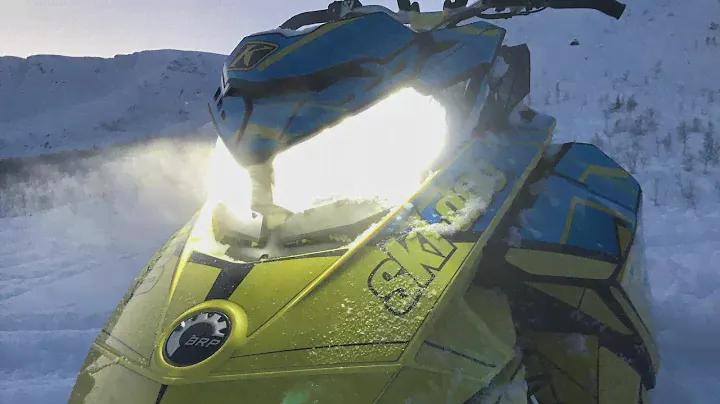 Замена ремня вариатора на снегоходе BRP Freeride 850 gen 4 , ориг 391 на Optibelt 11126  part1