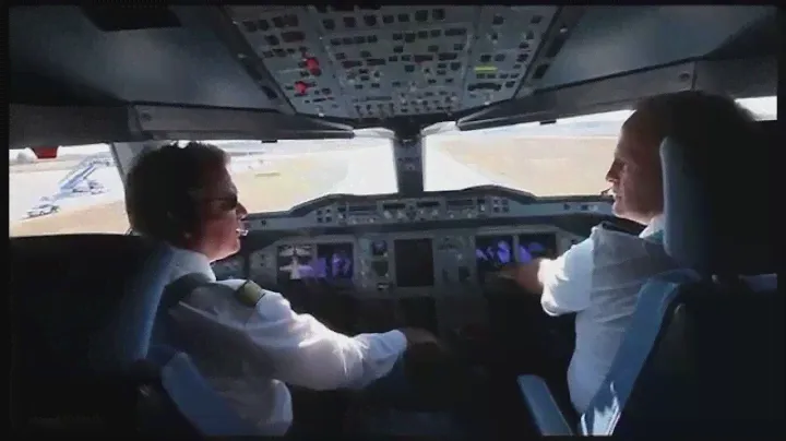 Полет на Airbus A380. Lufthansa / Flight on Airbus A380. Lufthansa