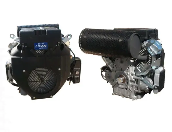 Двигатель LIFAN 24 л.с. 2V78F-A c катушкой освещения РУЧ+ЭЛ СТАРТ (БУРАН) 12В 20А 240Вт.-0