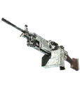 Купить M249 | Мраморный буран (Поношенное) - CS2