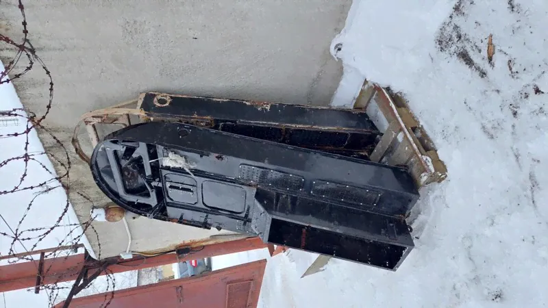 Рама снегохода Буран 640А короткая-2