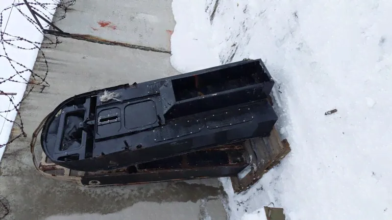 Рама снегохода Буран 640А короткая