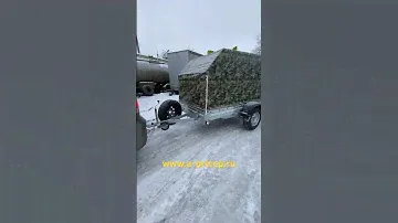 Прицеп для снегохода и охоты купить МЗСА 817717 АРИВА Уфа Казань Челны Чебоксары Ижевск #мзса#прицеп