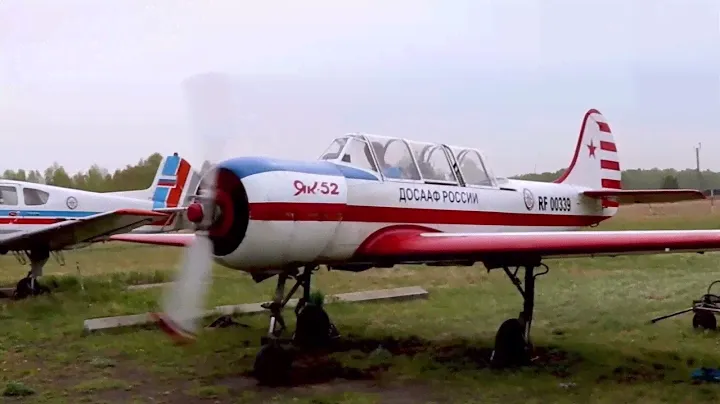 Самолеты Ан-2 и два Як-52 Челябинского областного аэроклуба ДОСААФ России