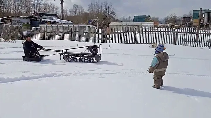 Мотобуксировщик Trokut
