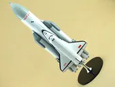 МОДЕЛЬ РАКЕТА-НОСИТЕЛЬ ЭНЕРГИЯ-БУРАН (М1:144)