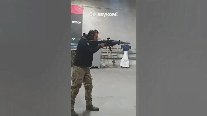 Разница между сверхзвуком и дозвуком #глушитель #оружие #тренировки #gun #silencer #gallery