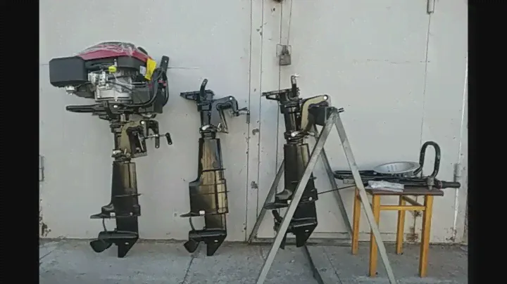 Редуктор в сборе Ханкай 6, Mercury, Suzuki 5-6 л.с. и Grunwelt, Tomking, лодочный гибрид 5-9 л.с.