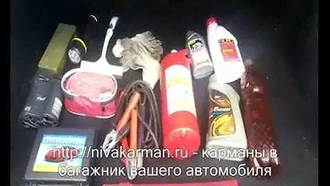 Универсальные сумки органайзер Luxe в багажник автомобиля. Рено Логан
