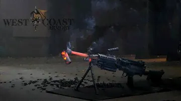 Suppressor Meltdown! 700 round burst through an M249 SAW!