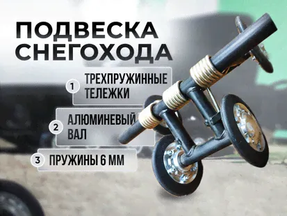 Снегоход Буран 4Т Lifan короткий-1