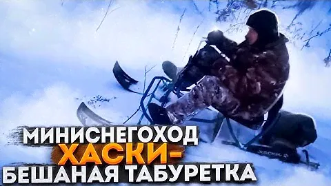 Мини снегоход Хаски- бешеный табурет