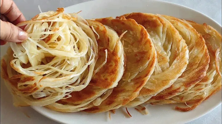 МАНКА+ МУКА✔ ОРИГИНАЛЬНАЯ АРАБСКАЯ ТЕХНИКА ПРИГОТОВЛЕНИЯ СЛОЕНЫХ ЛЕПЕШЕК  ВРУЧНУЮ