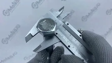Ось колеса тачки садовой, M16*120мм с гайкой и шайбой, Артикул: 674308