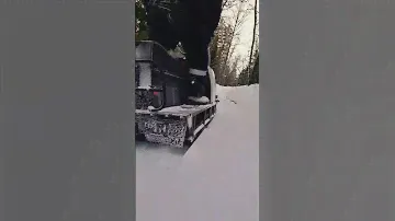 на буране по тайге #snowrunner  #снег #снегоход #буран #тайга #сибирь