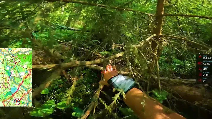 Вачский Азимут от лица Никиты Курносова | Пролог Финал | МЭ | Headcam orienteering