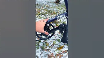 Cкладной велосипед STRIDA SD на 16'' колесах | Две скорости, узкие покрышки и ременная передача