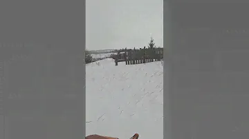 Буран с двигателем от Сузуки к6а #буран #снегоходбуран