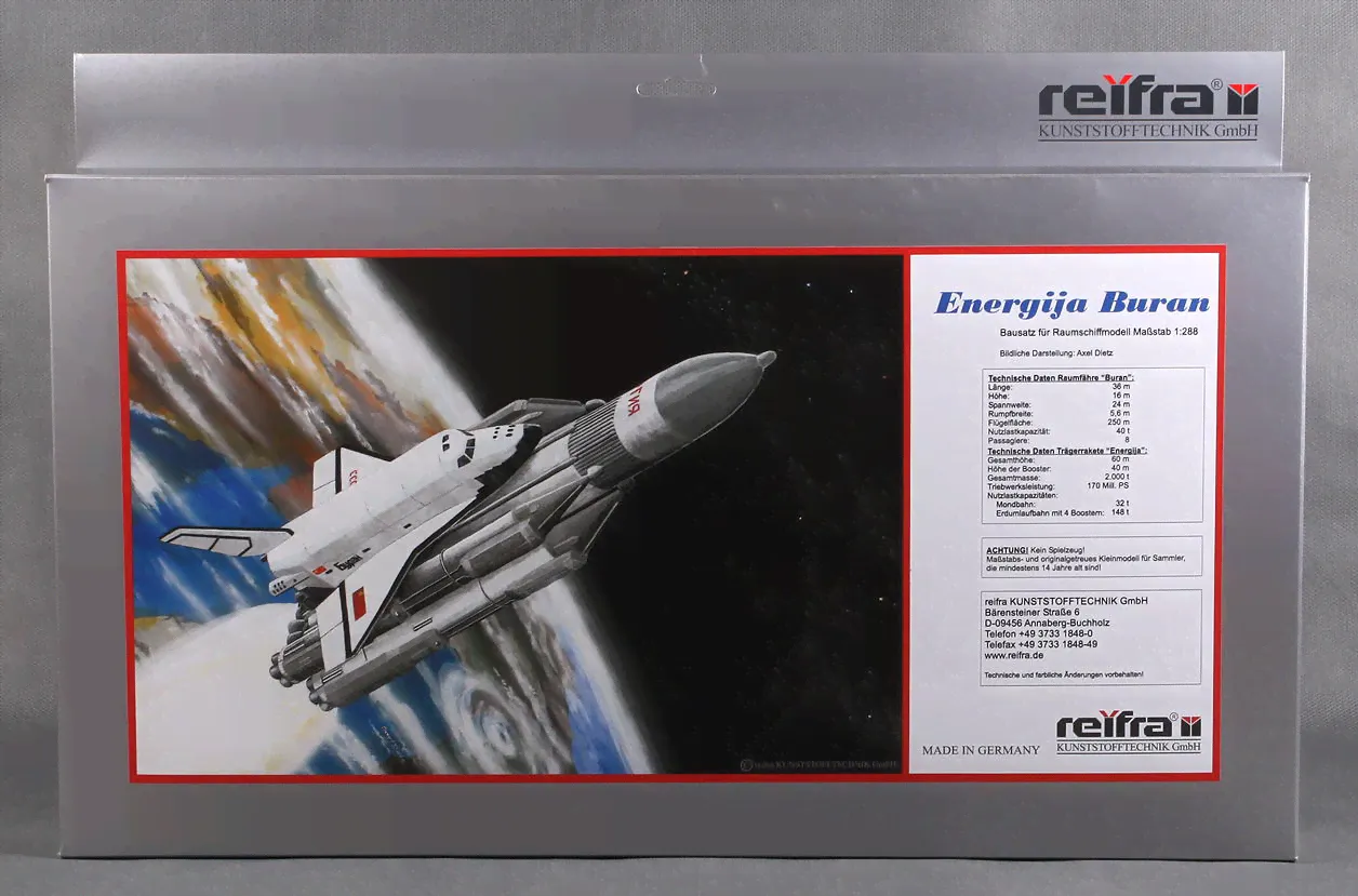 042 REIFRA 1:288 Космические корабли ЭНЕРГИЯ и БУРАН ENERGIJA &amp; BURAN